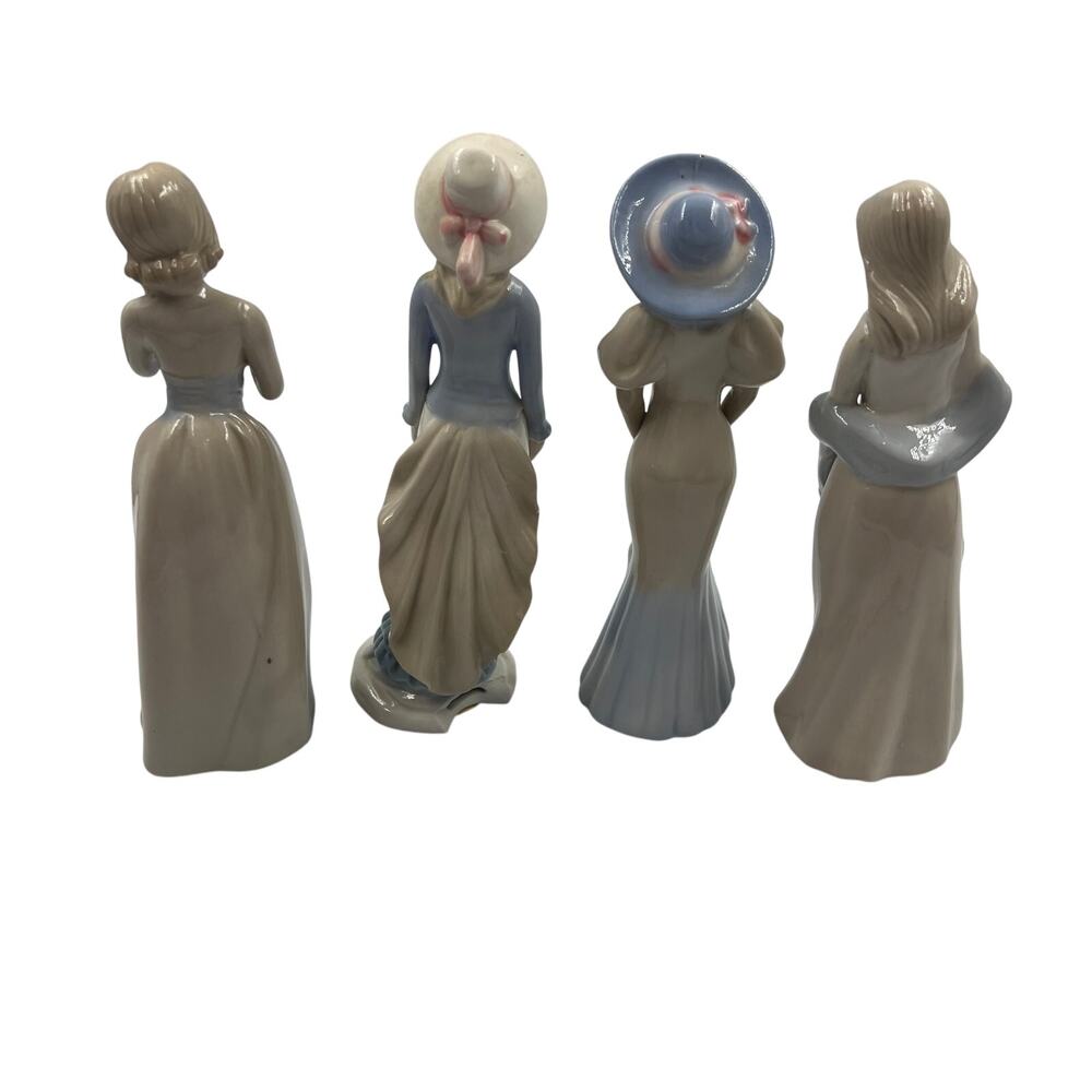 Vintage 1940's Edwardian Style‎ Porcelain Figurine Lot 4 Pieces Greenbriar - Picture 8 of 12
